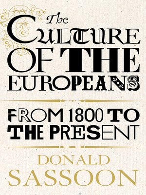 cover image of The Culture of the Europeans (Text Only Edition)
